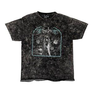 Vintage Tim Burton Corpse Bride Tie Dye T-Shirt Size Large Retro Movie